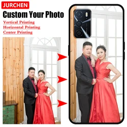 Custom Photo Silicone Glass Leather Case For OPPO Realme C21 8 7 6 8S 8i 7i Pro C25 C20 C11 C15 XT X2 C21Y C25Y C25S C20A 5G Bag