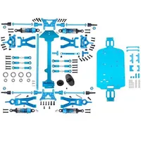 1 Set Complete Upgrade Parts Kit for 1/18 WLtoys A959-B A969-B A979-B K929-B Electric RC Car Off Road Buggy Metal Replacement