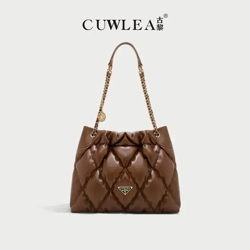 

2024 women bags New Classic Garbage Bag Single Shoulder Crossbody Bag with Diamond Grid Embroidery