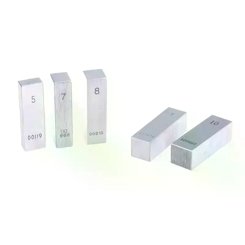 1Pc 0.5/1/23/4/5/6/7/8/9/10MM Steel Square Gage Blocks Blocks Gauge Measure Blocks Steel Square Gage Blocks