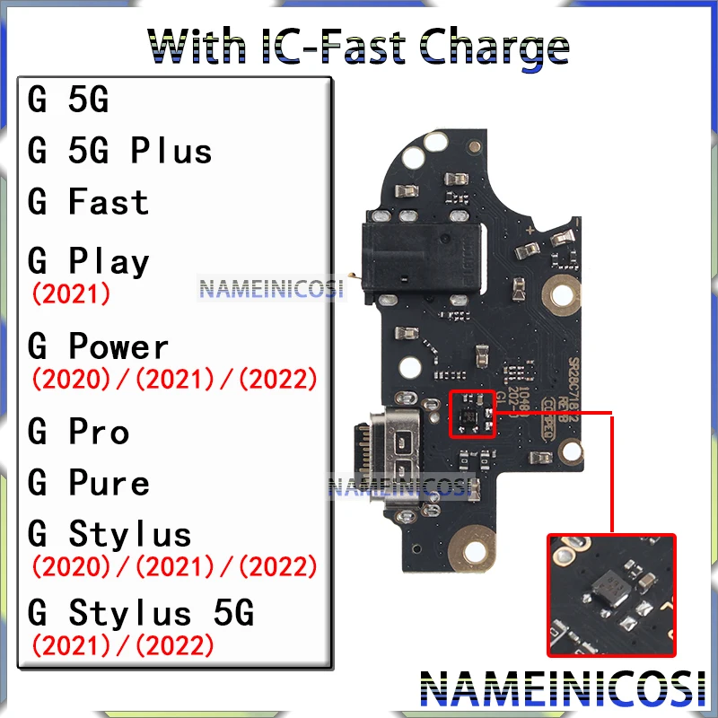 Usb Dock Charger for Motorola Moto Connector Ports G Stylus  5G Plus Fast Play Power 2020 2021 2022 Charging Board Module Flex microsoft windows 10 pro box office 2021 pro plus box