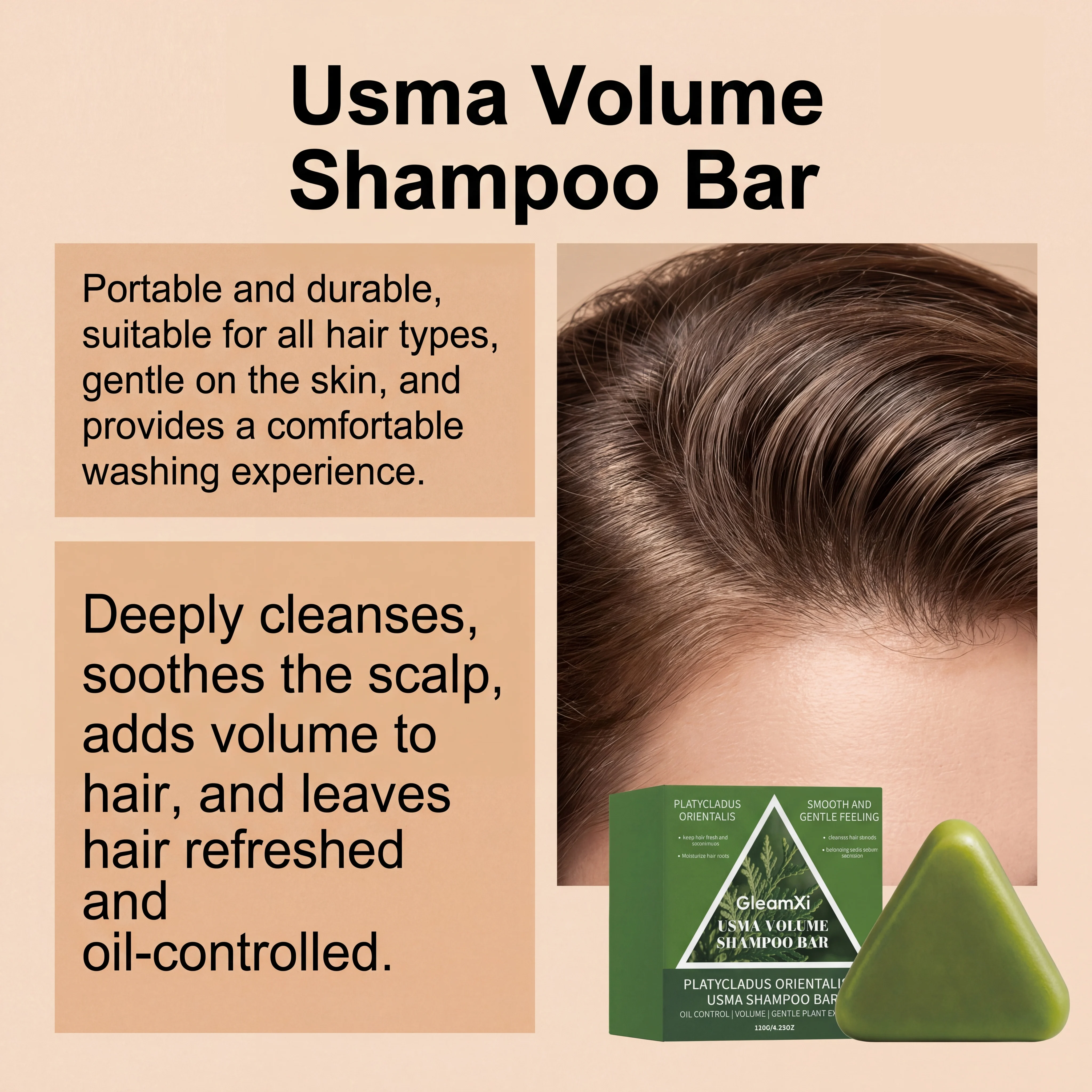 Barra de shampoo para dar volu - Bar Soap Shampoo Solid avaliação e preço