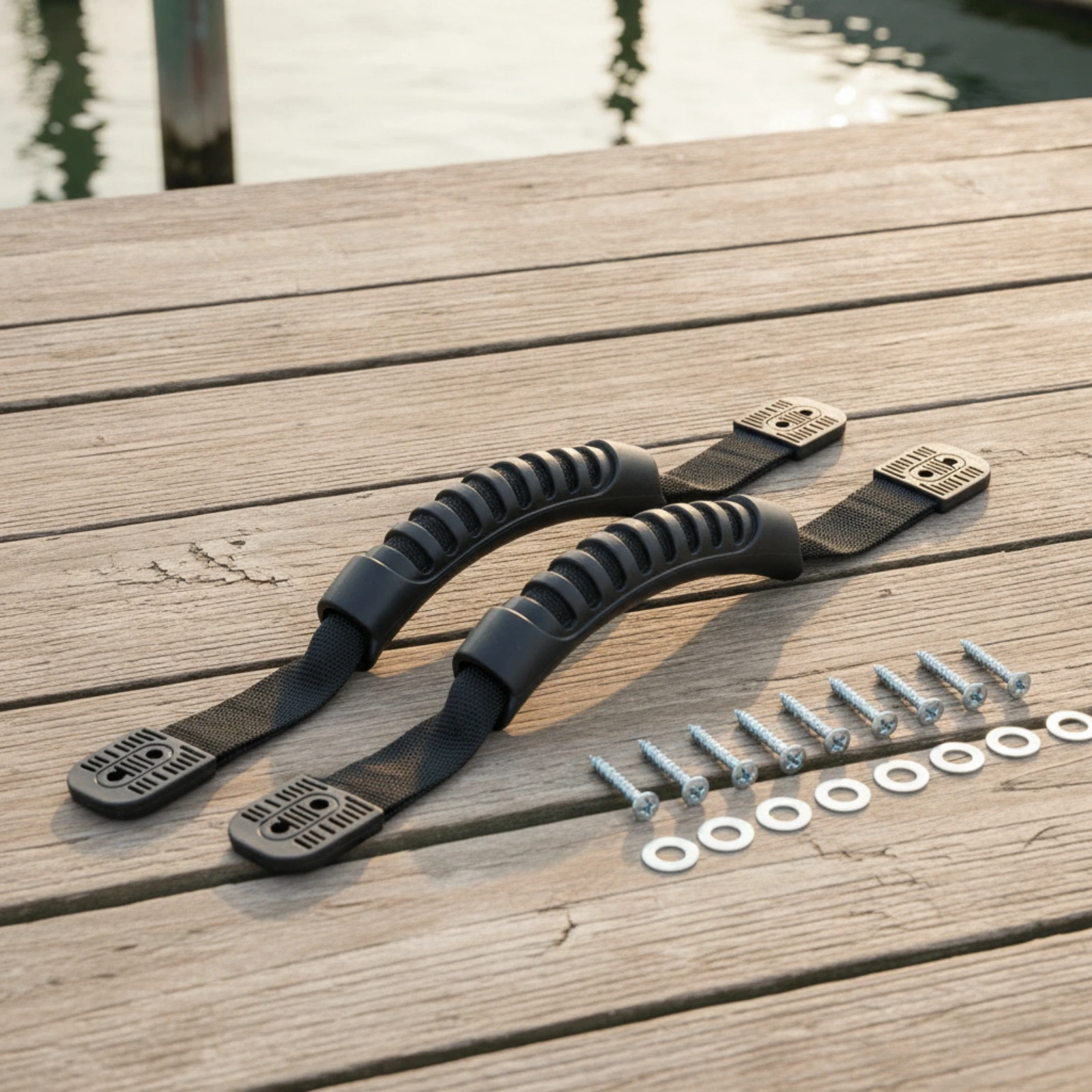 Replacement Grab Handles Marine-Grade Boat Grab Handle Boat Handle Grip Assembly Heavy-Duty Hardware Anti-Slip for Boaters