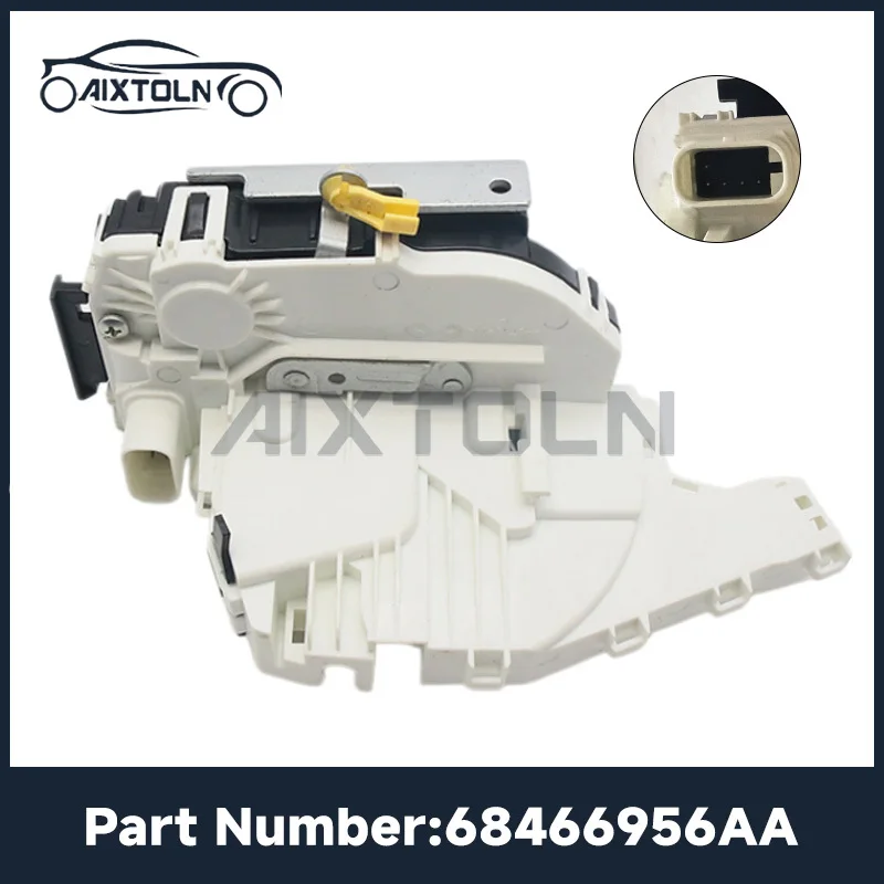 Ensemble de serrure de porte intégrée avant gauche 68466956AA pour Jeep Renegade BU 2015-2023 Fiat 500X 2016-2023 Pièces automobiles neuves 68247291AA