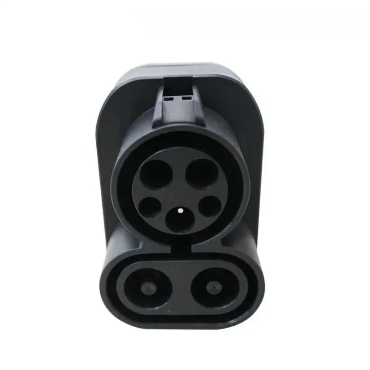 New Energy Electric Vehicle Adapter European And American Car Charging Gun Head CCS1 To CCs 2 Charger EV Adapter