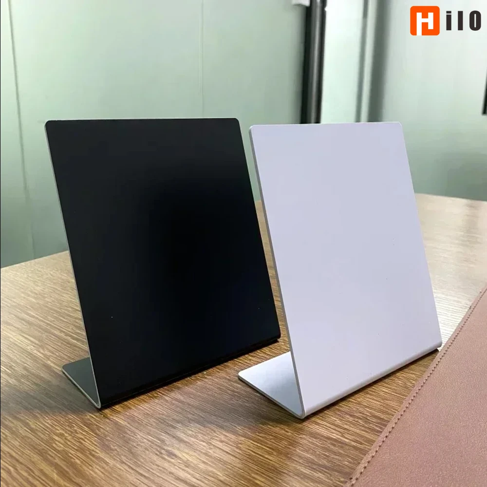 Hilo RFID NFC Google Review stand display White Black Blank Pattern 13.56MHz NFC215 chip 504Bytes Patternless Social media