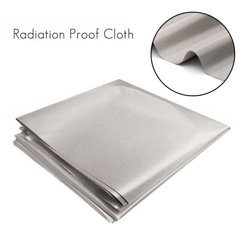 

Shielding Fabric for EMF Protection and Anti Radiation Blocks RF Signals and Provides Security for Devices and Credit Cards