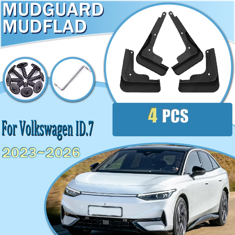 

Автомобильные крылья для Volkswagen VW ID.7 ID 7 ID7 2023 ~ 2026 брызговики брызговики защита колес автозащита аксессуар