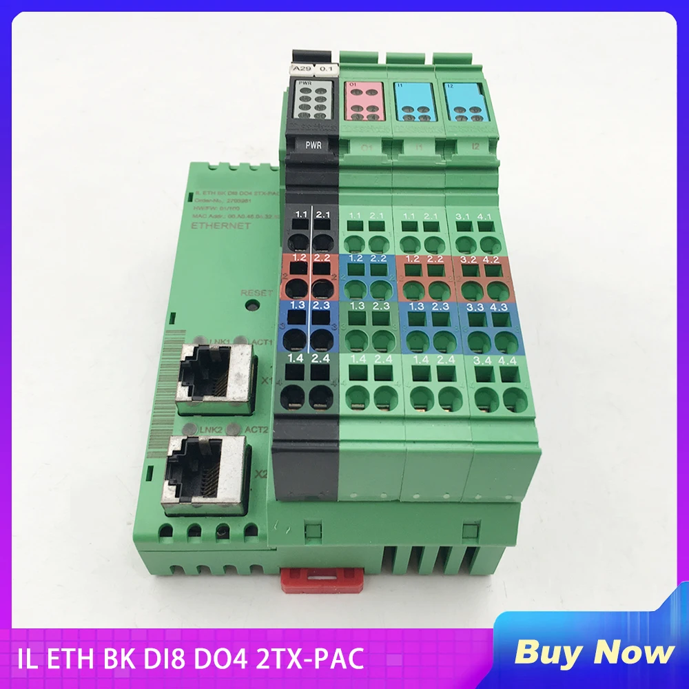 

IL ETH BK DI8 DO4 2TX-PAC For Phoenix Power Supply 2703981 Perfectly Tested Before Shipment