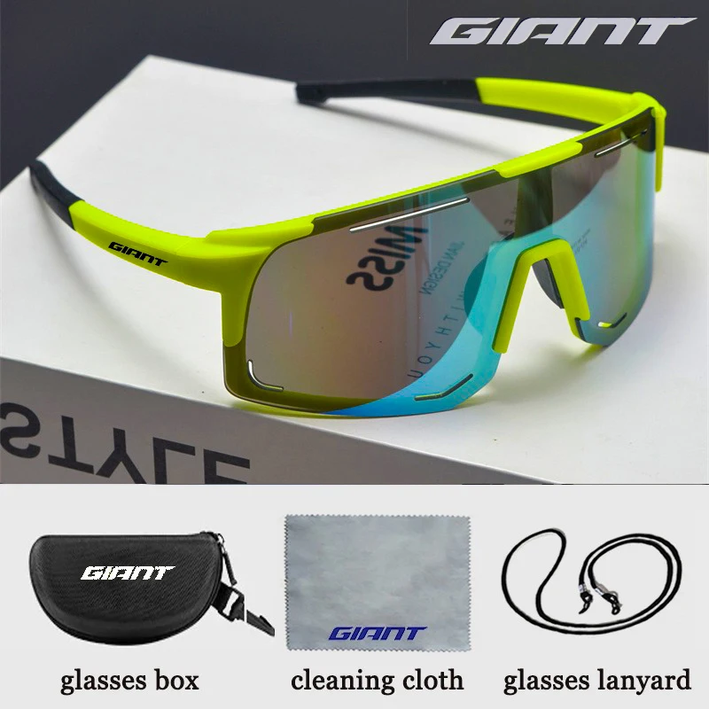 

Giant Women Men cycling sunglasses Sports Glasses Riding Eyewear Mountain Bike Road Bicycle Outdoor Lenses With Case