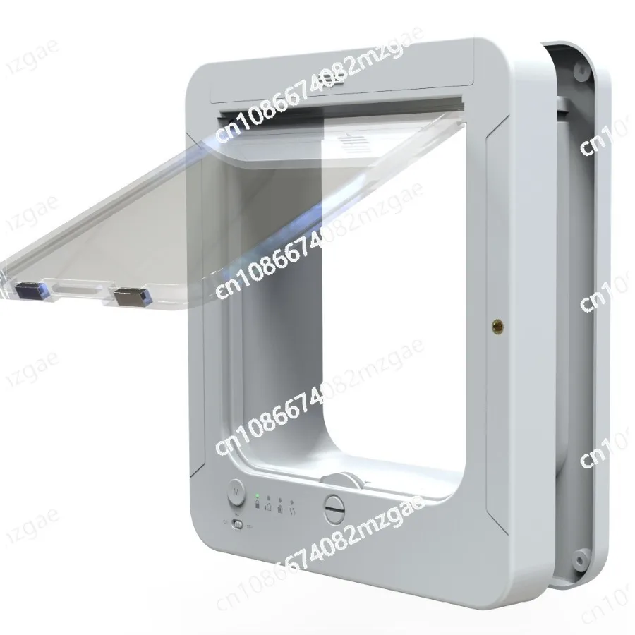 

Электронная индукционная дверь для собак и кошек, автоматическая умная безопасная дверь для домашних животных, клапан для кошек с датчиком микрочипа, управляемый направление для кошек