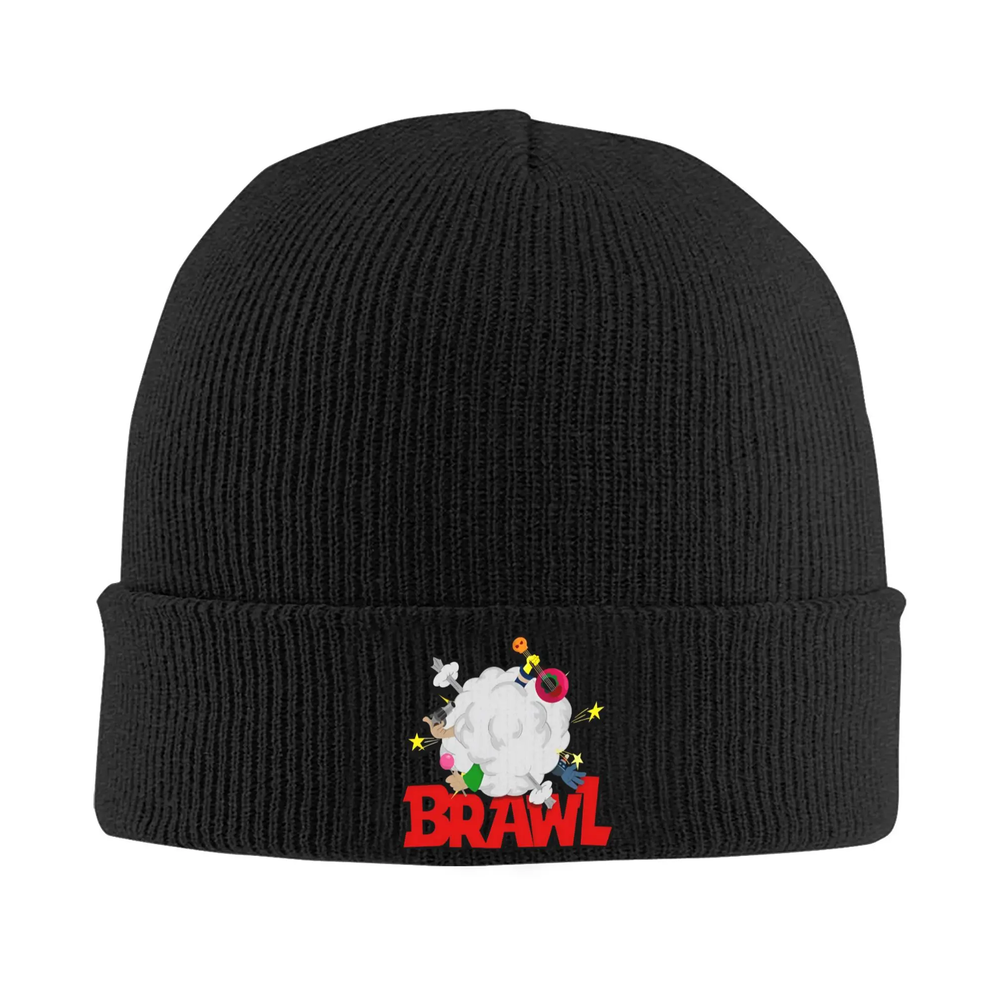 Brawled Video Game Knit Hat Beanies Winter Hats Warm Unisex Street RPG Gaming Smash Bros Caps for Men Women  Gifts