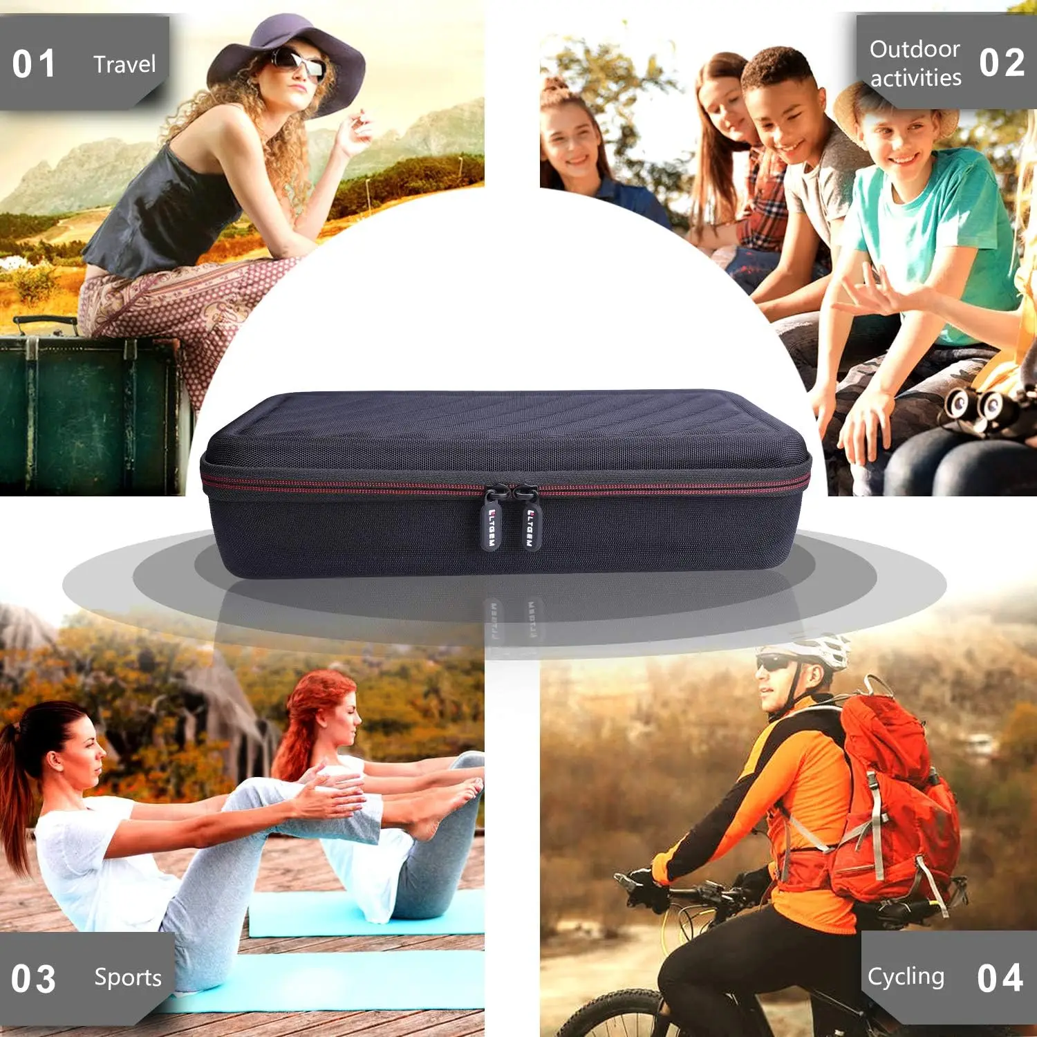 LTGEM Case Compatible with Anova Culinary Sous Vide Precision Cooker 2.0 / Nano 2.0(Case Only)