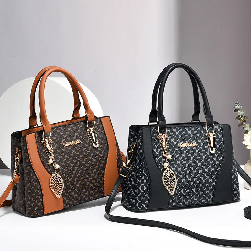 

Модная новая универсальная женская сумка, классическая ретро сумка на плечо, большая вместительная повседневная сумка через плечо, дорожная сумка-тоут