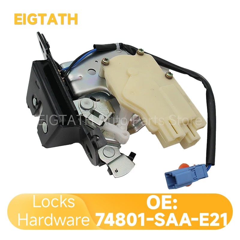 74801-SAA-E21 قفل غطاء صندوق السيارة الخلفي للسيارة Honda Civic FN Fit Jazz GD1 GD3 Odyssey Stream RN3 قطع غيار سيارات عالية الجودة