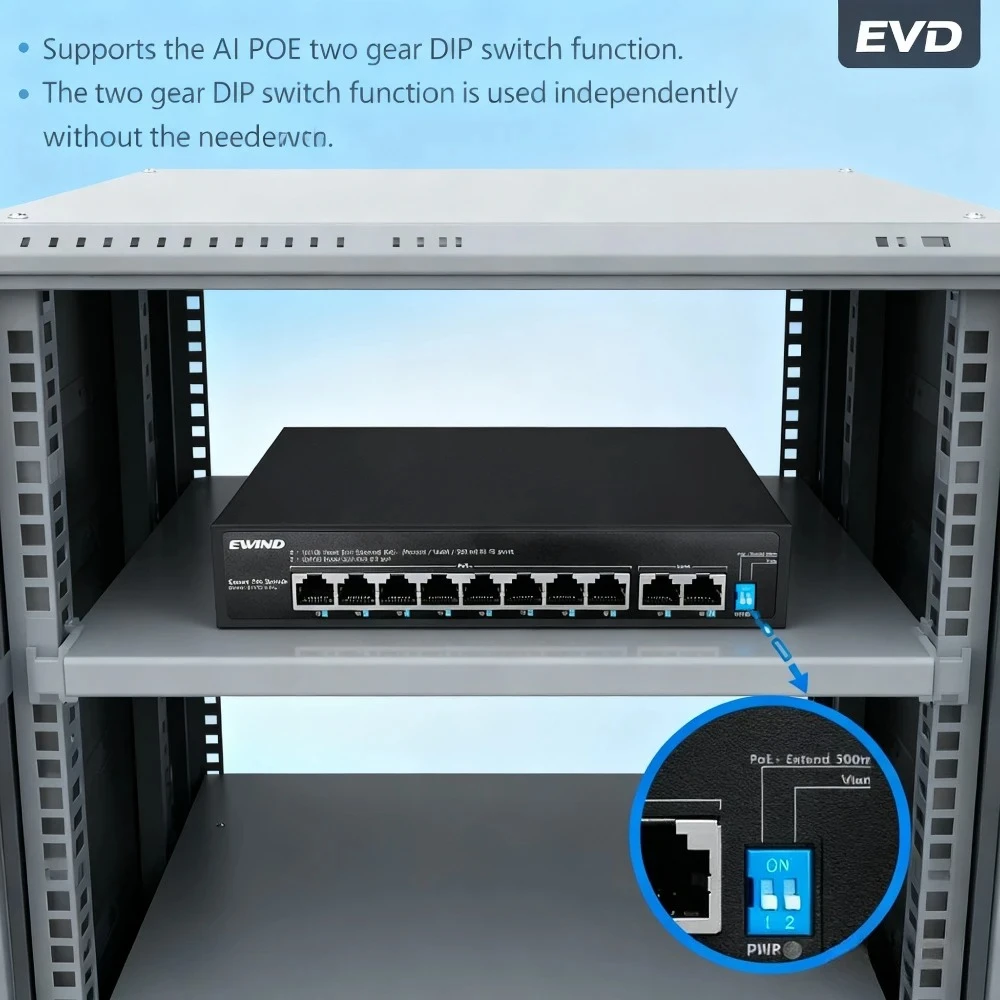 

Коммутатор Ethernet Full Gigabit 2026, неуправляемый, сетевой коммутатор, гигабитный коммутатор, высокопроизводительный, RJ45, 10 Мбит/с, 100 Мбит/с, 1000 Мбит/с