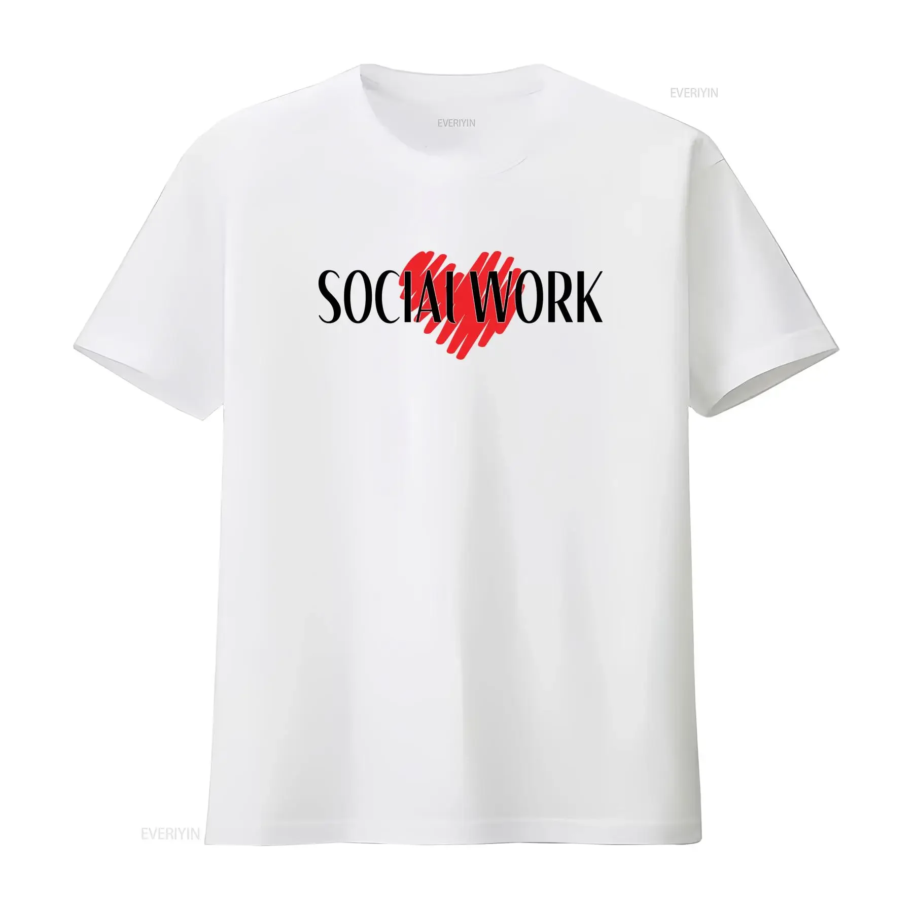 Love Social Work T Shirt TherapisT Case Manager Worker Counselor vintage Washed Stylish streetwear Comfortable Breathable