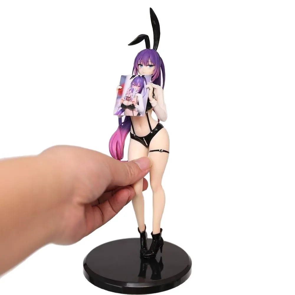 かわいいベアパンダユナ役バニーガールアニメフィギュアモデル装飾おもちゃ男の子コレクション誕生日プレゼント高品質