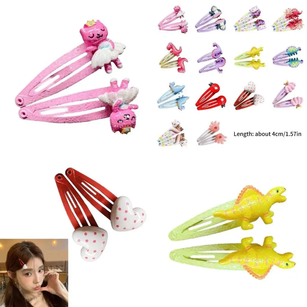 

652F 1pairElegant Ladies Hairclip Makeup Washing Face Hair Pin for Stage Performances