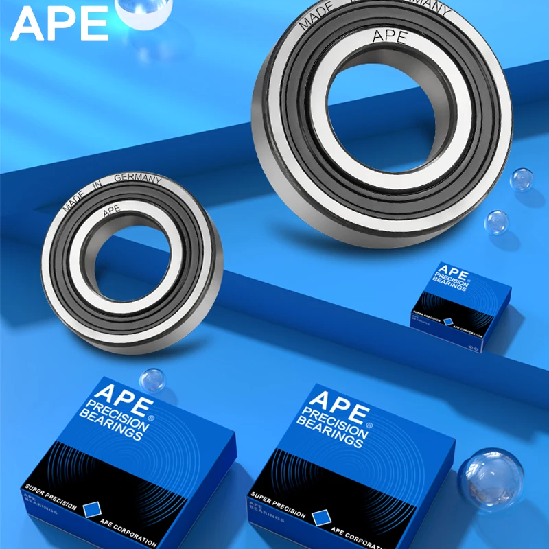 German APE Bearings 6802 -2RS hybrid ceramic bearing 15*24*5mm, 1PCS ABEC-7 15267-2RS bicycle bearing, mountain bicycle bearing