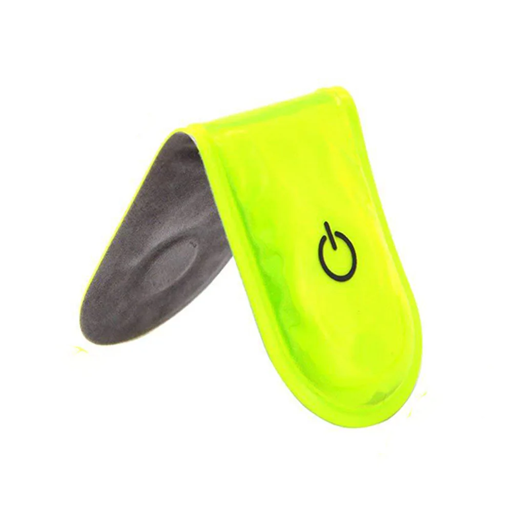 Outdoor Sports LED Safety Light Reflective Magnetic Clip on Strobe Running Walking Bike Cycling Warning Reflector Warning Clip