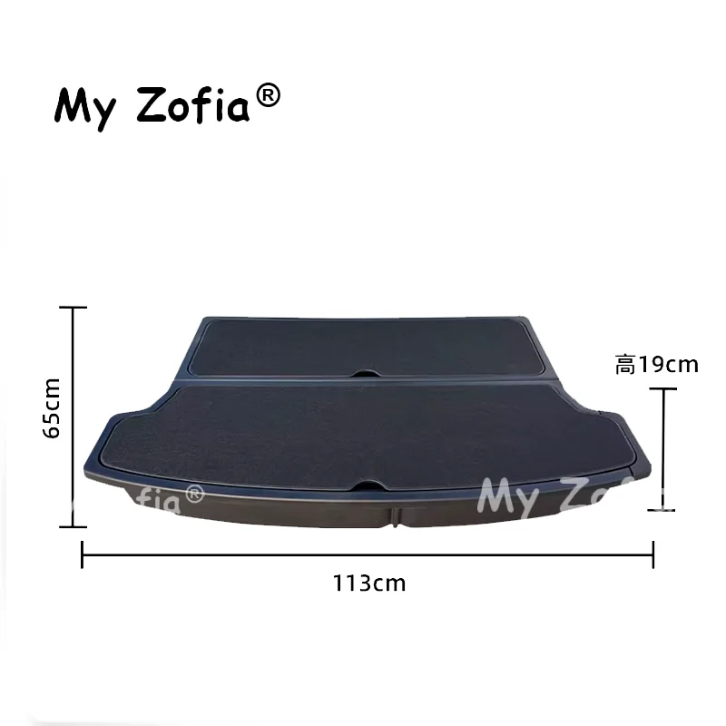 For Geely EX2 Xingyuan eMAS 5 2025 2026 Car Trunk Storage Box Organizer Case Tailbox Stowing Tidying Toolbox Accessories