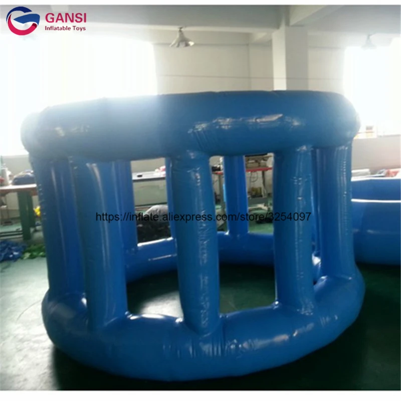 Water Game Toys 0.9Mm PVC Custom Color Inflatable Water Roller,Kids Walk On Wheel Inflatable Water Roller For Pool