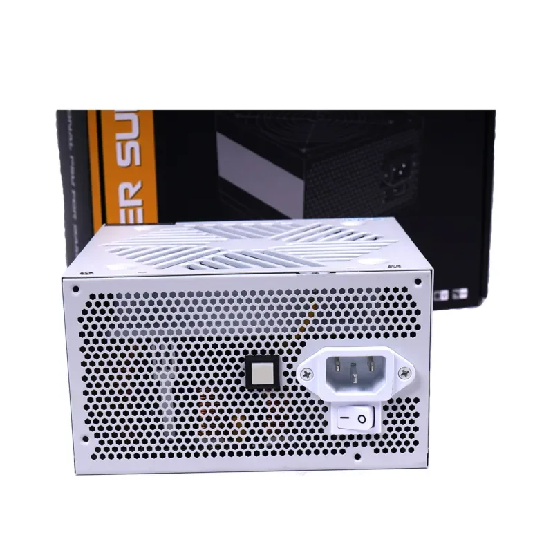 850W ATX Computer Power Supply 80PLUS Gold White PCIe 5.0 Support Desktop PC Gaming PSU Full Module High Efficiency 900W