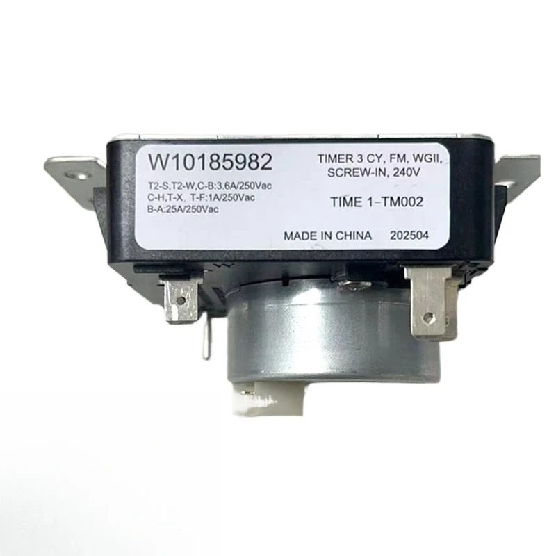Temporizador para Secadora 230V Y15A, Pieza de Repuesto WP W10185982 AP6016541 PS11749831 1546812 para Secadora Whirlpool