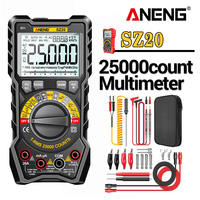 ANENG SZ20 Digital Smart Multimeter Resistance NCV AC DC Voltage current Multimetro Ohm Tester 25000 Counts Manual Range Meter