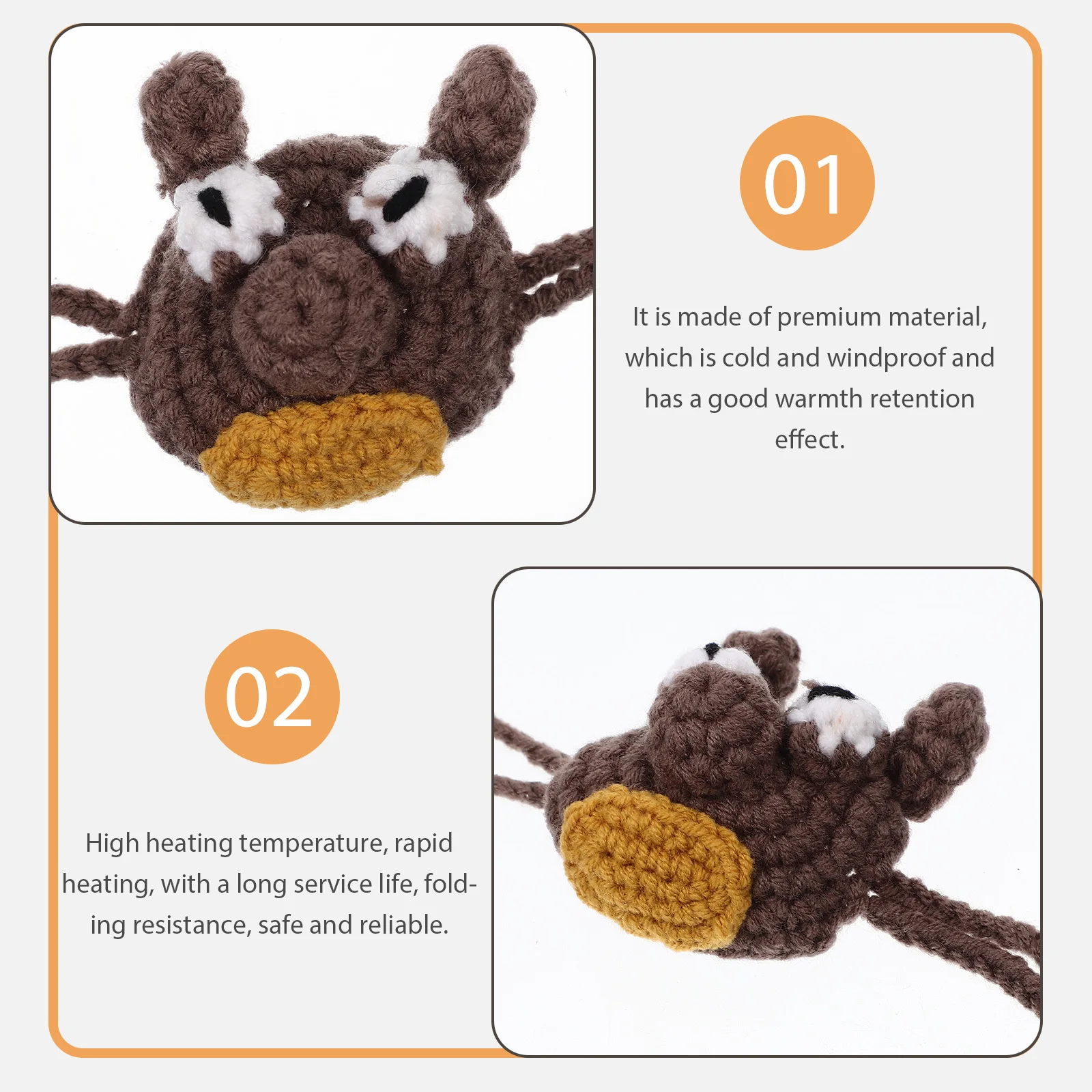 

Вязаный чехол для носа из акрилового волокна, многоразовый, прочный, мягкий, приятный для кожи, зимняя грелка для носа, уличная защита для подростков и взрослых