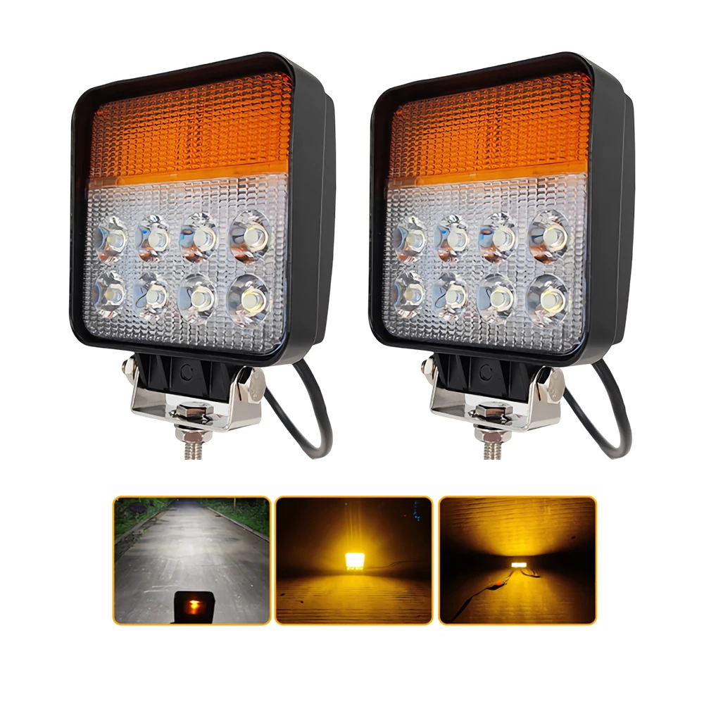 

2 pcs 12V - 80V LED Forklift Front Light Forklift Turn Signal Lamp Spot Light for Forklist Working Light 36V 48V 60V 72V