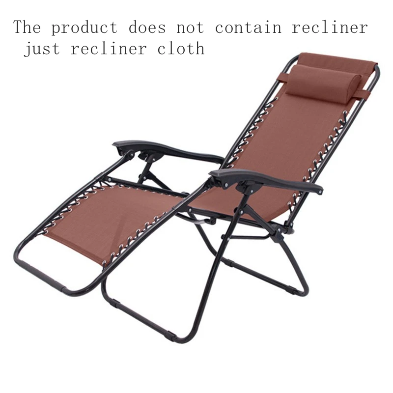 Lying Chair Folding Mesh Fabric Simple Lunch Break Beach Balcony Terrace Courtyard Outdoor Swimming Pool Chairs Meshes