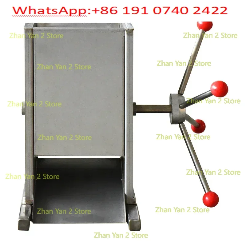 Hand cranked grape stem removal crusher 304 stainless steel household homemade wine making equipment