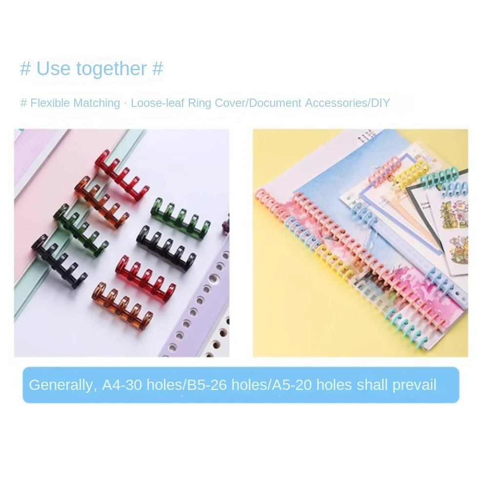 

Paper Punches 6mm 5-Hole Paper Punch Portable Mini Hand Account Hole Puncher Safety Plastic Standard Hole Punch Student