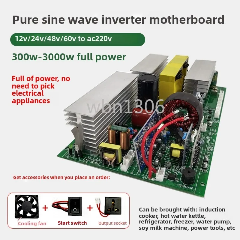 3KW/3.6KW/4.2KW/6.2KW/3.5KW/5.5KW/7.2KW/8.2KW/10.2KW MPPT Solar Inverter PCB Main Board Solar Power Converter Accessories