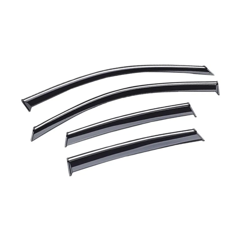 Injection Molding Thickening 4Pcs Smoke Door Visor for VW. Polo Plus AW-BZ 2019 2020+ Weathershields No-Drill Window Visor