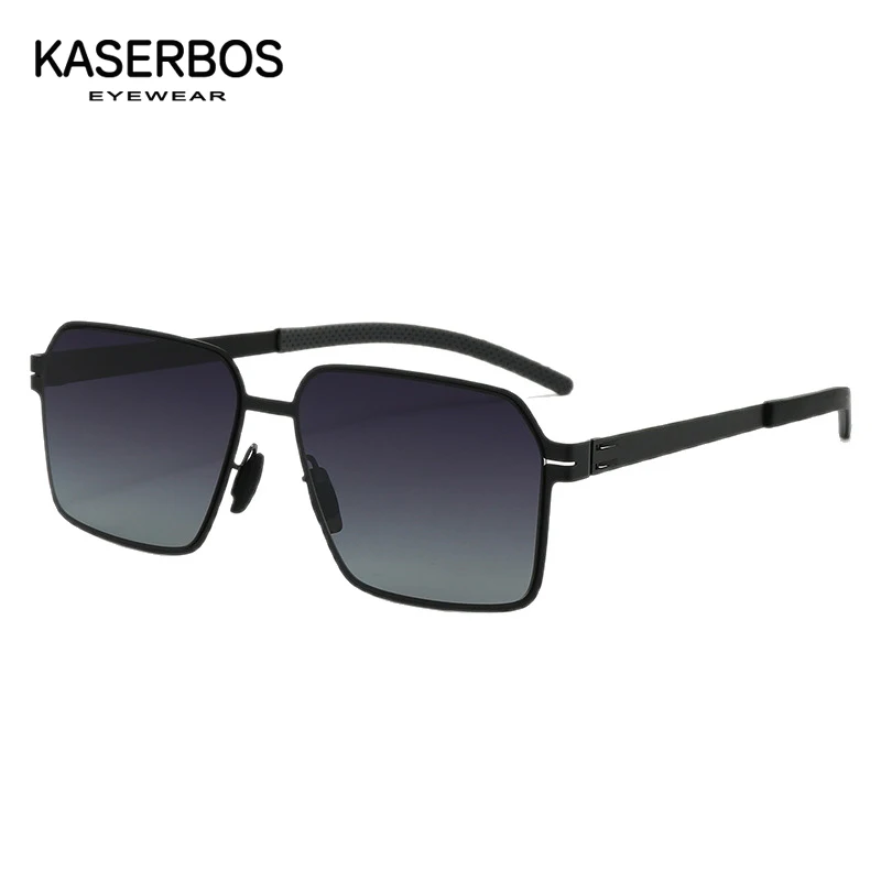 Men Nylon Polarized Sunglasses Lightweight Square Driving Fishing Sun Glasses Male Anti-Glare Outdoor Sports Eyewear