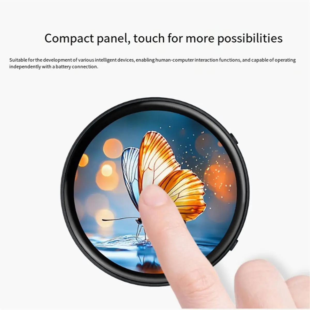 

Плата разработки RP2350 с круглым сенсорным AMOLED-дисплеем 1,75 дюйма, 466x466, емкостный сенсорный экран с динамиком A