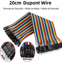 40-120pcs Dupont Line 20CM 40Pin Male to Male + Male to Female and Female to Female Jumper Wire Dupont Cable