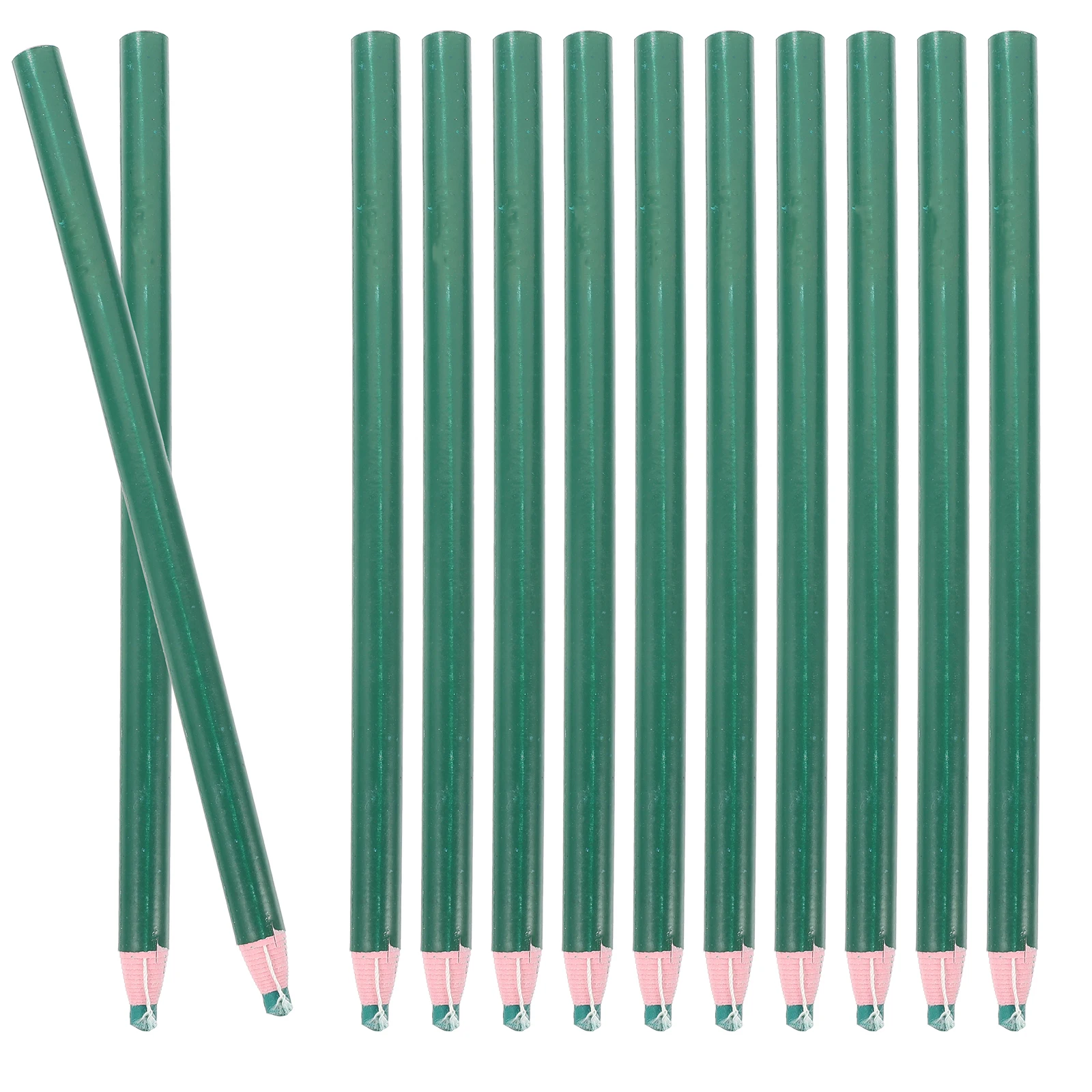 

12pcs Peel-Off Wax Marker For Ceramic Glass Cloth Metal Wood Green Fabric Marking Pencil Sewing Craft Art Supply