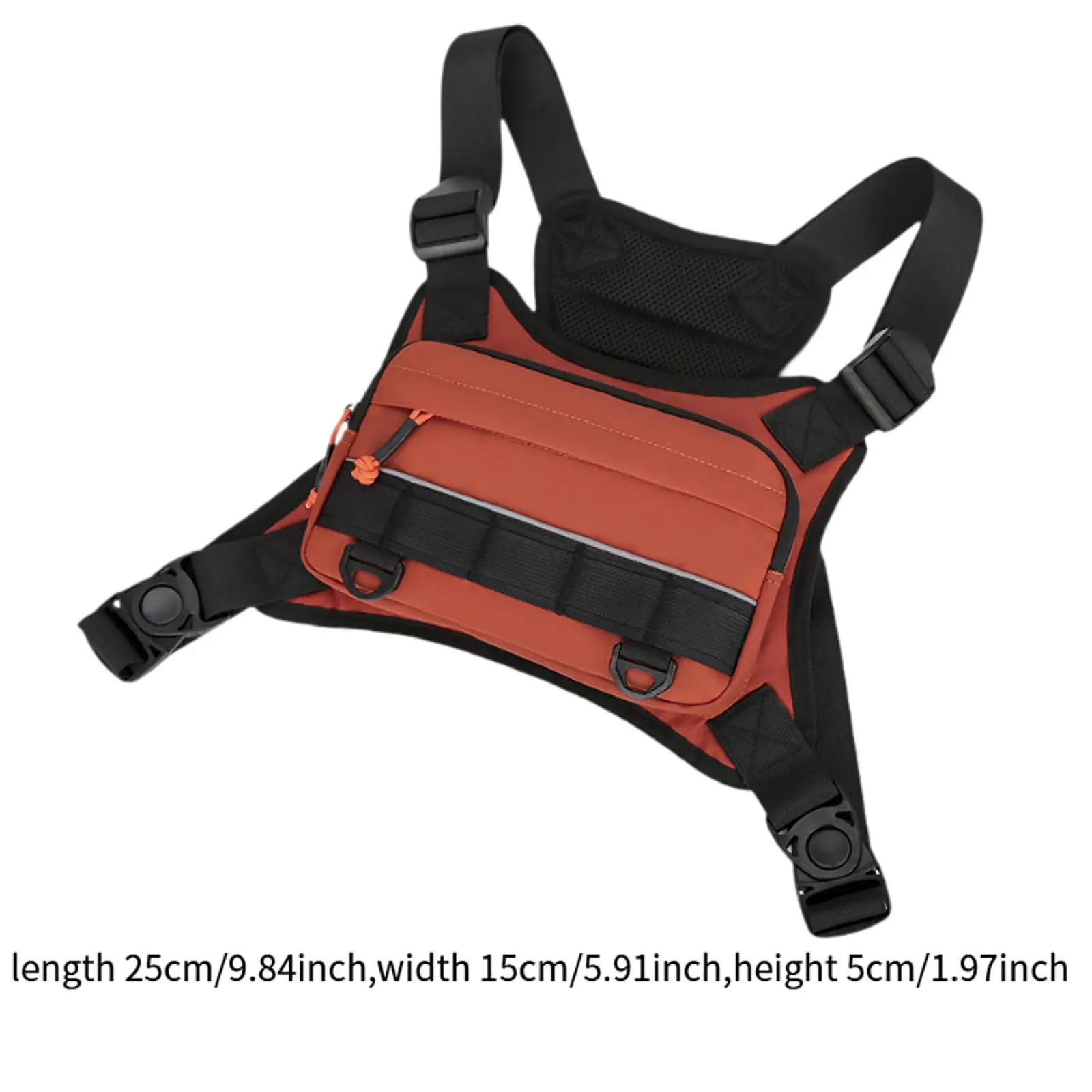 กระเป๋าคาดหน้าอกสําหรับผู้ชายกีฬากลางแจ้งกระเป๋าคาดหน้าอกสําหรับการเดินทางกีฬาปีนหน้าผา