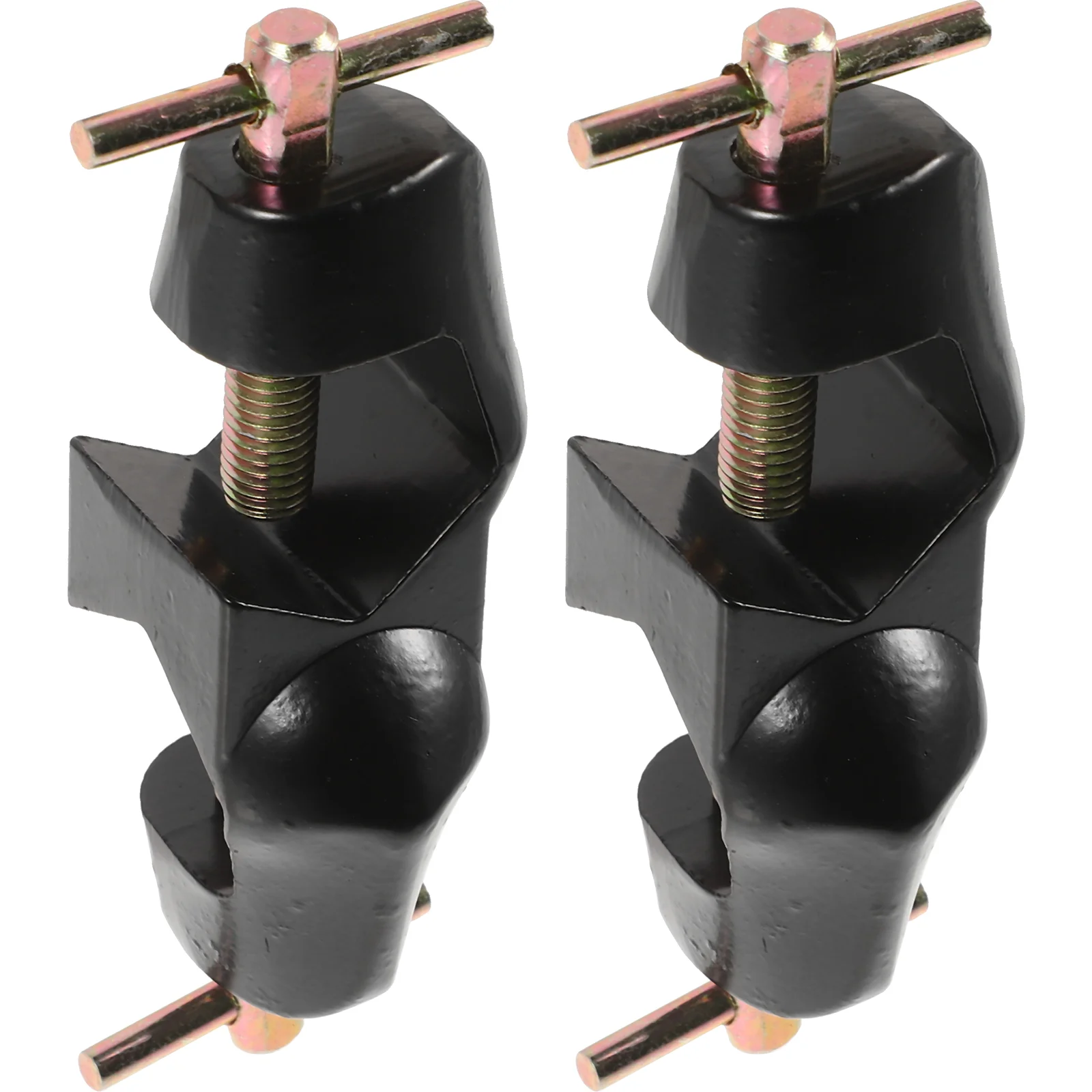 2 Pcs Zinc Alloy Cross Clamp Laboratory Stand Holder Lab Equipment Table Rod Support Clamps With Boss Head Cross Bar Clamp Lab