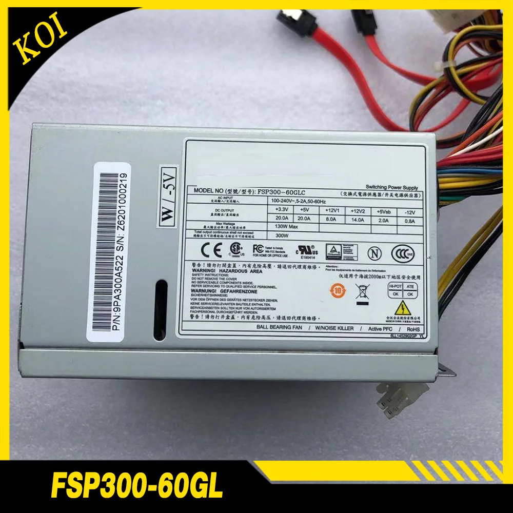 

Для FSP GROUP INC 300 Вт ATX активный промышленный источник питания FSP300-60GL для промышленного контрольного компьютера Advantech 610