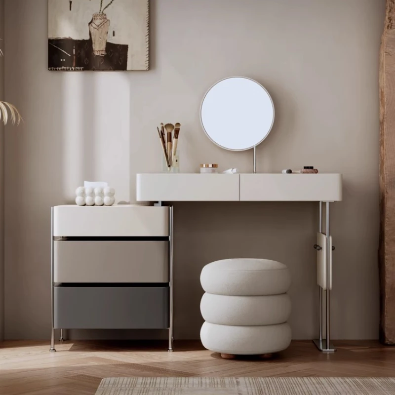 

Рецепция Выдвижной столик для макияжа Туалетный столик Туалетный столик Туалетный столик для макияжа Комоды Показать Penteadeira Уникальная мебель