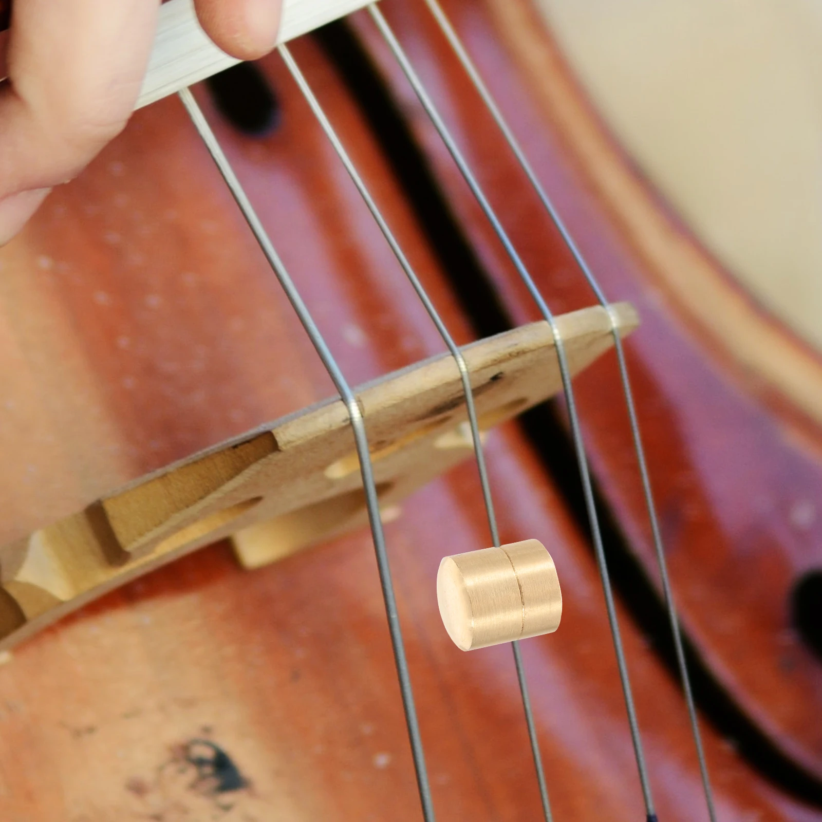 

Metal Cello Tone Mute String Noise Damper Wolf Tone Muter For Acoustic Cello Easy Install Accessories Tools