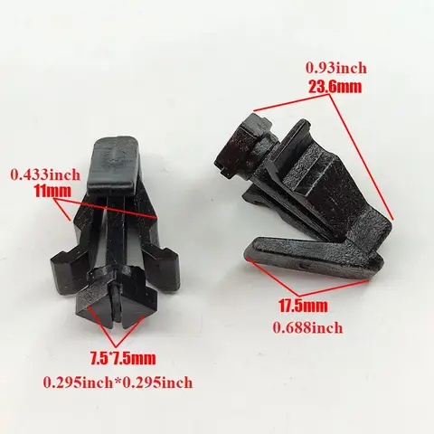 5-20PCS Durable Plastic Car Grille Fixing Clips And Bumper Grille Fasteners For Nissan Liwei/Tianlai/Xiaoke/Qida/Shuaike