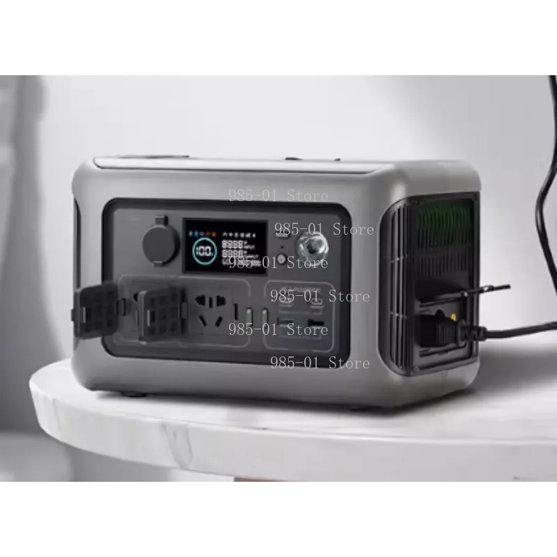 

Портативная электростанция R600 для кемпинга, аварийный источник питания, солнечный генератор 600 Вт