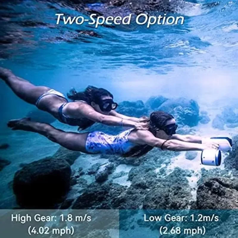 Sublue Mix Pro Black Waterproof Underwater Scooter with Backpack Bundle Set Featuring 3-9km/h Speed 6Ah Battery for Water Sports