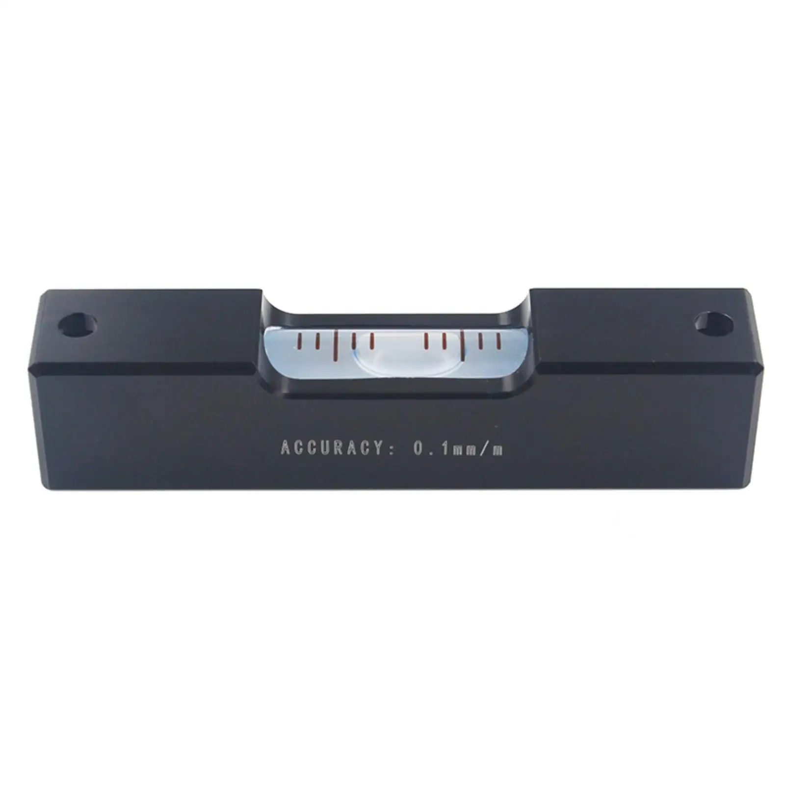 Portable Mini Spirit Level | Compact Metal Body, Low-Profile Design, pocket level, for Machine Setup